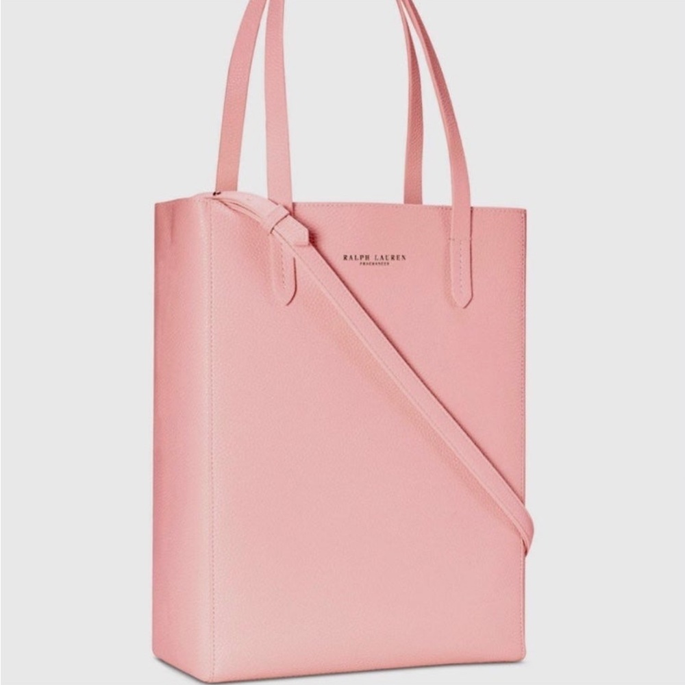 Ralph Lauren tote travel purse bag new pink